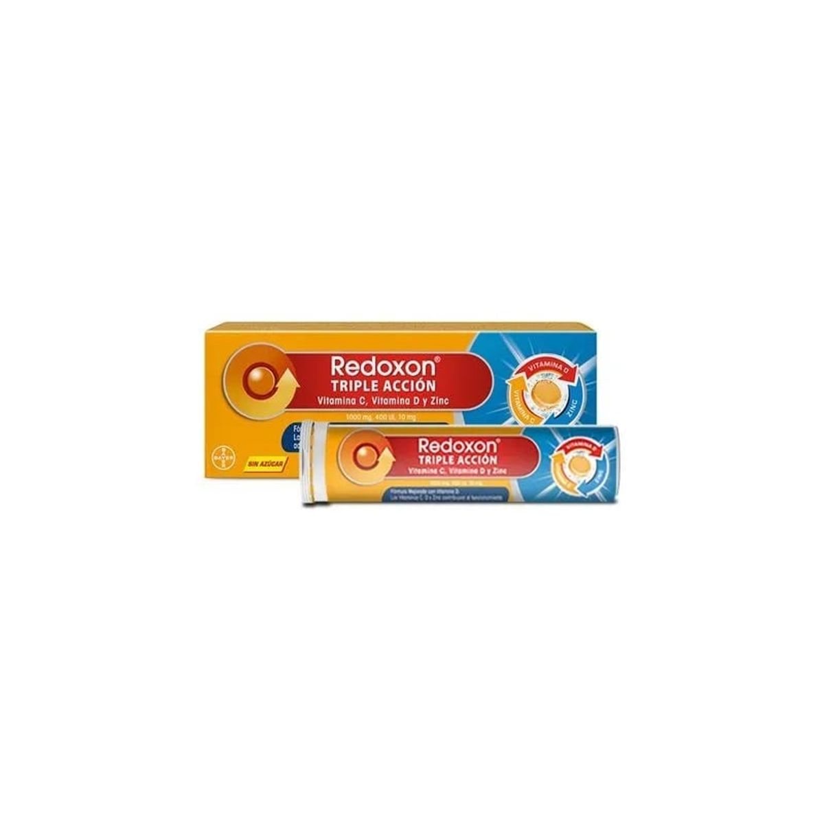 NUTRAPHARM - Redoxon Triple Accion Com Efe X 10 Und Pack X 3