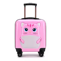MUNDO MAGIA - Maleta De Viaje Para Niños Pequeña Cuadrada
