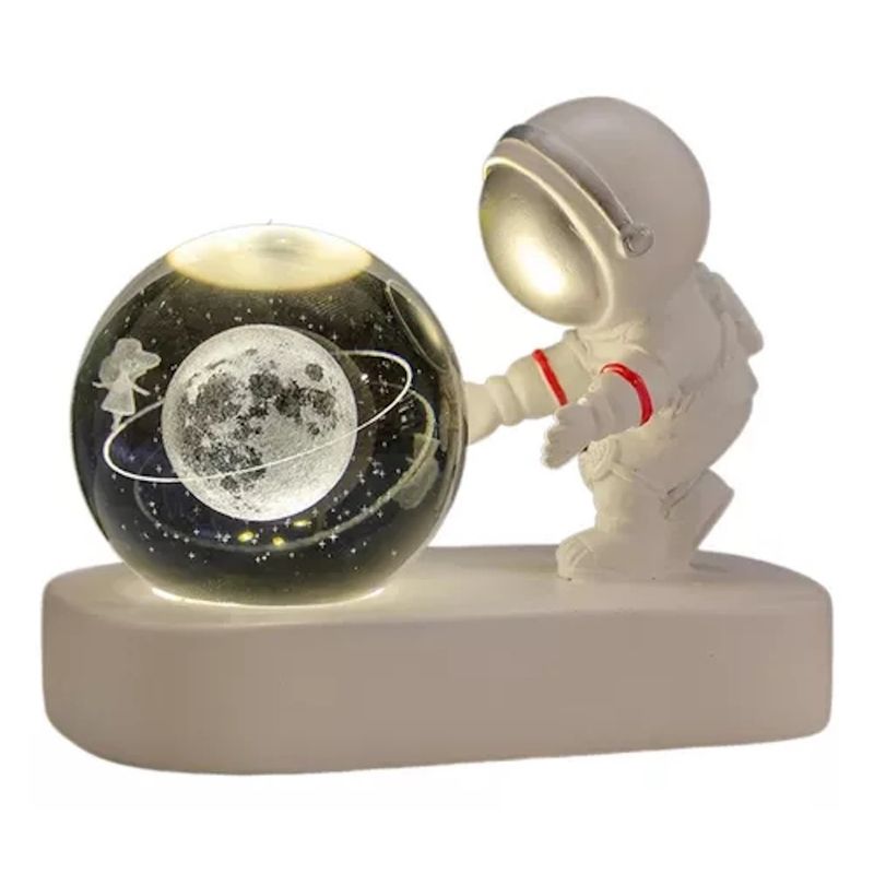 GENERICO - Lámpara Astronauta Diseños Bola 3d Luz Led