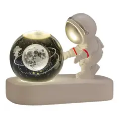GENERICO - Lámpara Astronauta Diseños Bola 3d Luz Led