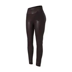 AGW - Pack 3 Calzas Mujer Eco Cuero Forrada Polar