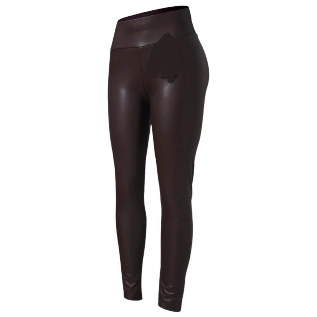 AGW - Pack 3 Calzas Mujer Eco Cuero Forrada Polar