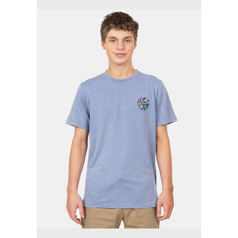 MAUI AND SONS - Polera MC Horizont Point Morado Infantil Maui And Sons