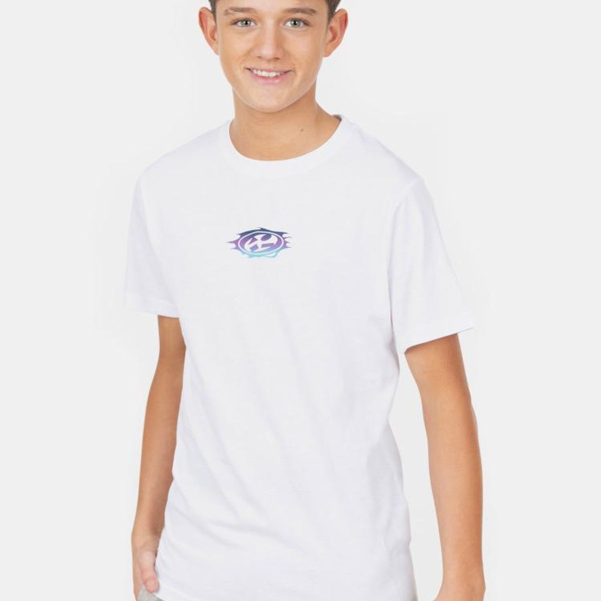 MAUI AND SONS - Polera MC Venice California Beach  Blanco Infantil Maui And Sons