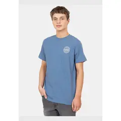 MAUI AND SONS - Polera MC Skate Company Celeste Infantil