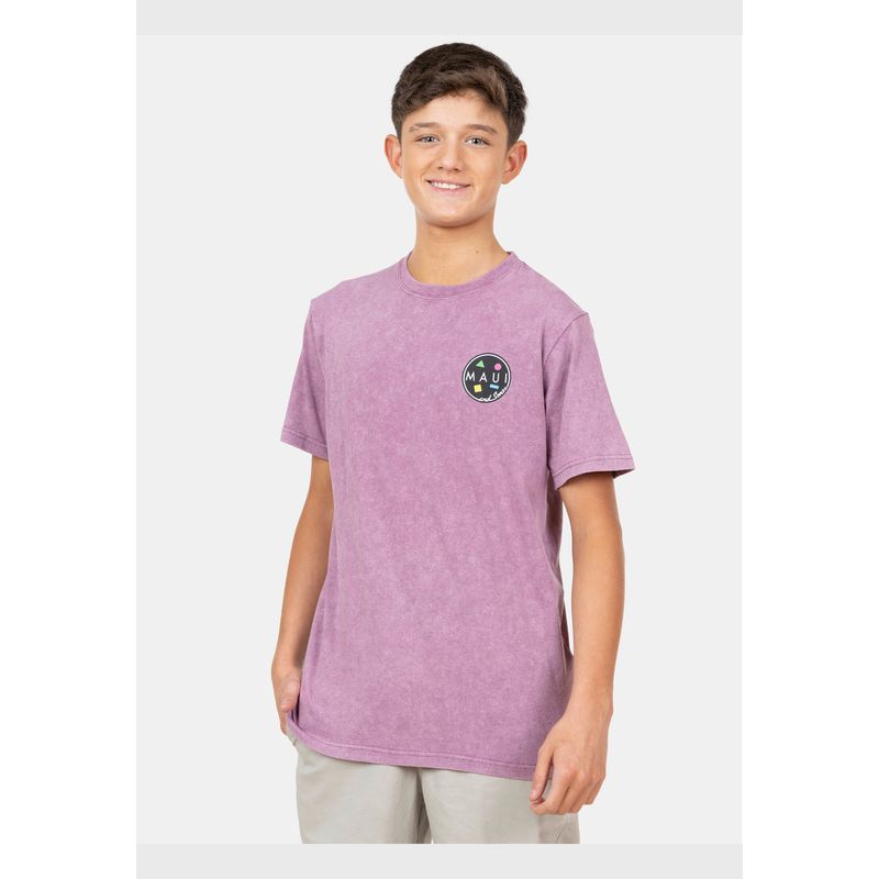 MAUI AND SONS - Polera MC Break Of Day Burdeo Infantil Maui And Sons