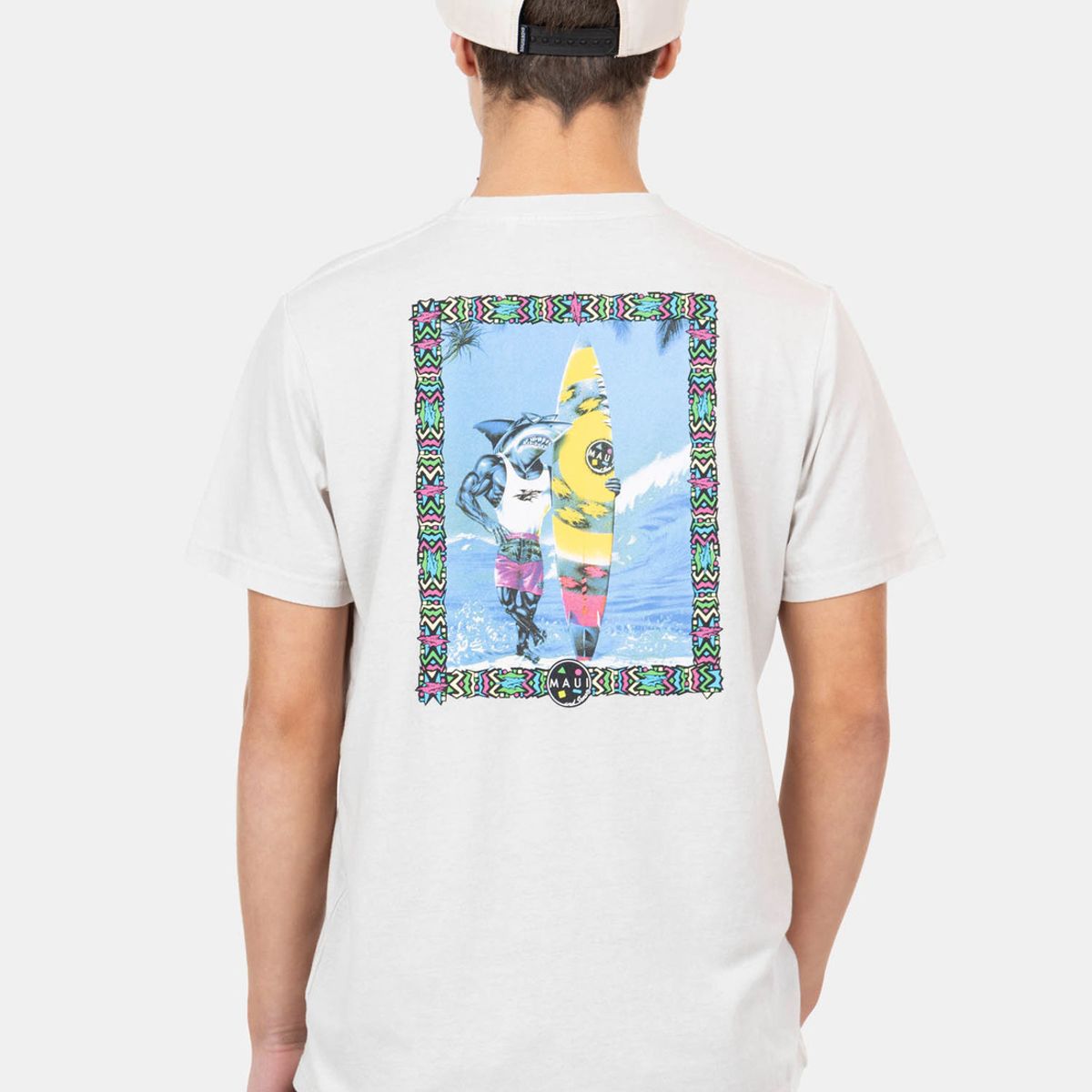MAUI AND SONS - Polera MC Vacation Dawn Beige Infantil Maui And Sons