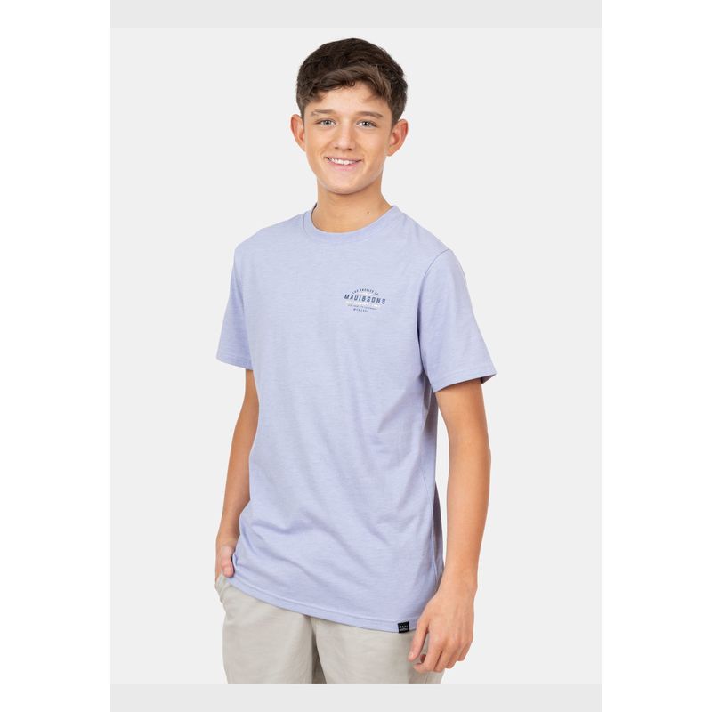 MAUI AND SONS - Polera MC Ride Your Life Morado Infantil Maui And Sons