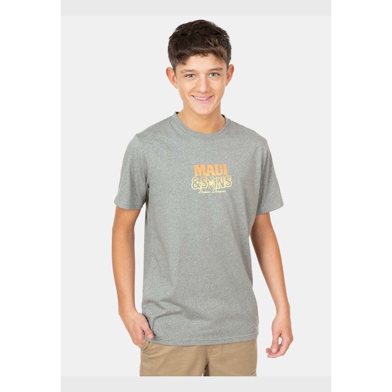MAUI AND SONS - Polera MC Ride Or Die Verde Infantil Maui And Sons