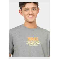 MAUI AND SONS - Polera MC Ride Or Die Verde Infantil