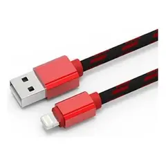 GENERICO - Cable De Carga 1 Metro Ls23 Para iPhone No Mfi Negro