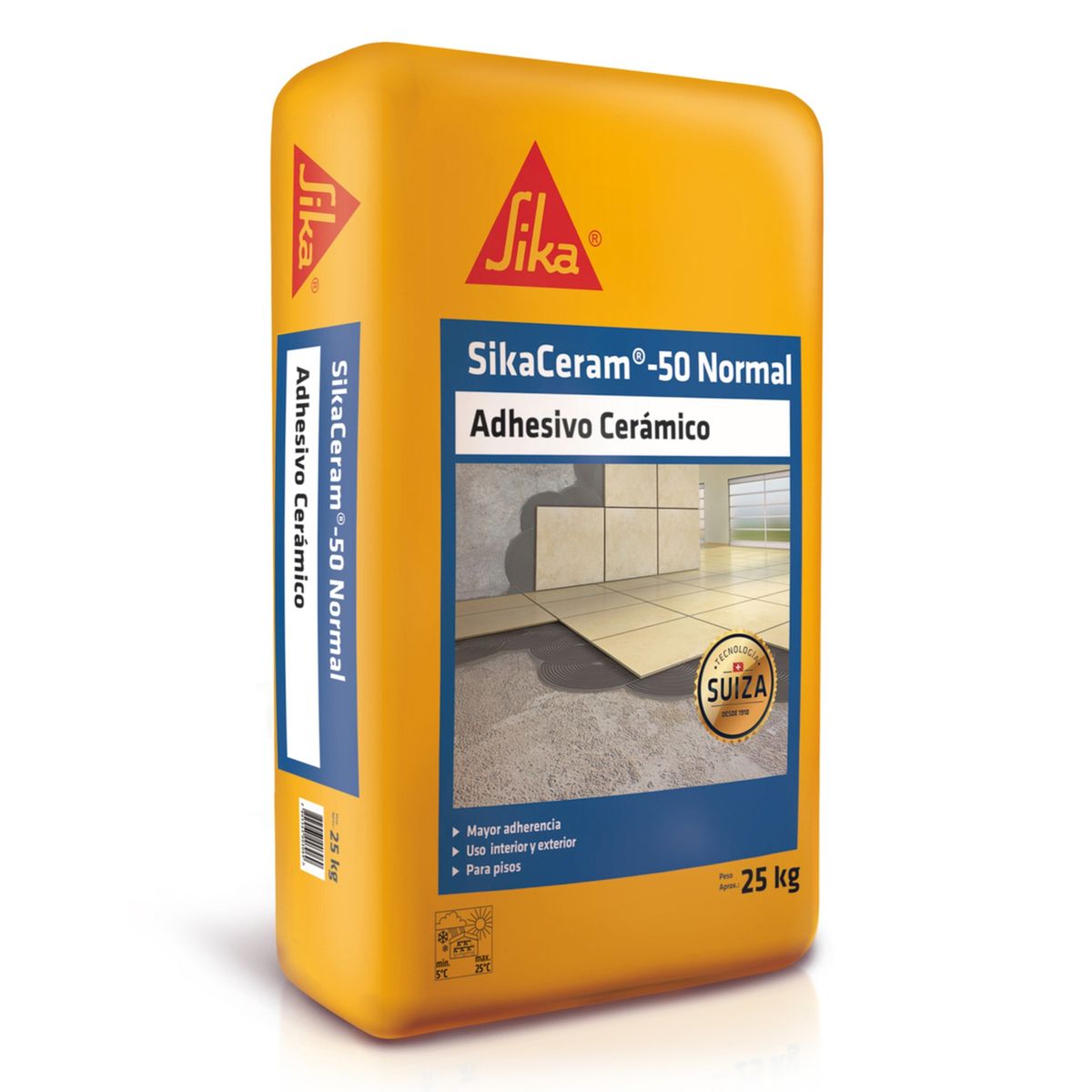 SIKA - SIKACERAM -50 ADHESIVO CERAMICO POLVO 25 KG (1202130)