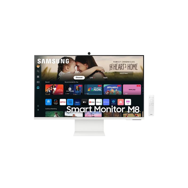 SAMSUNG - Monitor Samsung 27 FHD 60Hz Plano Smart USB WiFi