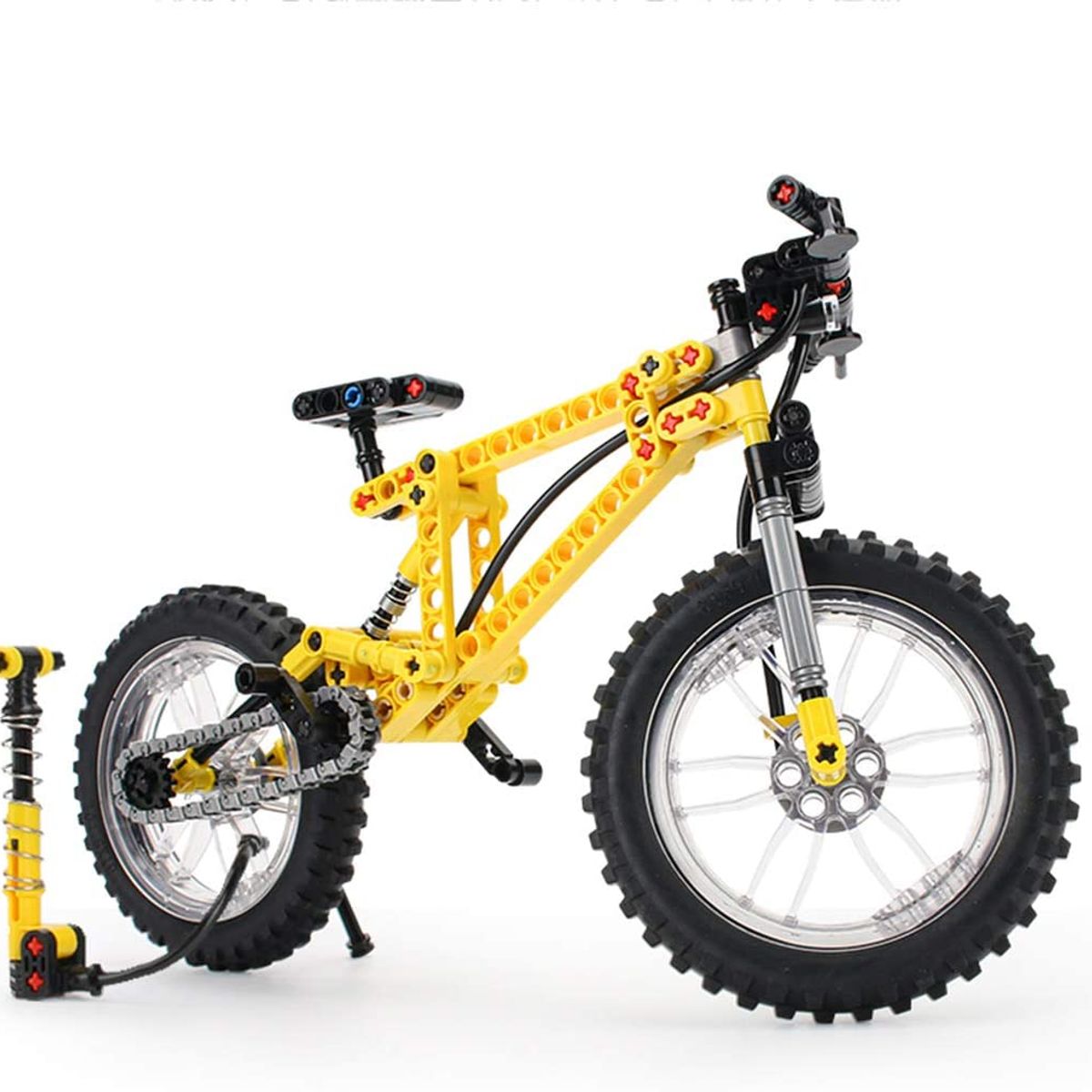 GENERICO - Juego Bloques De Construccion Bicicleta Armable 209 Pzs