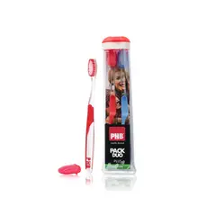 PHB - Plus Pack Duo Cepillo Dental Suave + Estuche