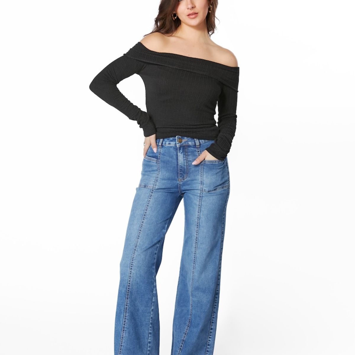 EFESIS - SWEATER KLIM REGULAR ESCOTE BARDOT EFESIS