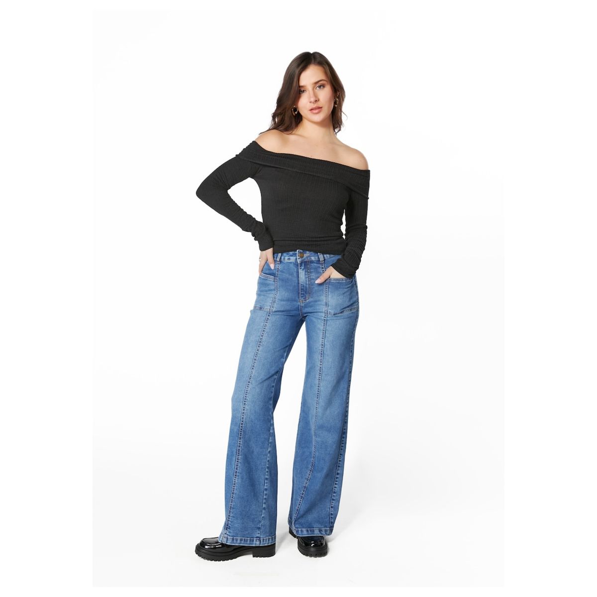 EFESIS - SWEATER KLIM REGULAR ESCOTE BARDOT EFESIS