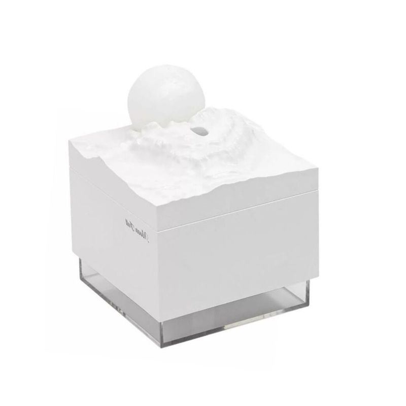 GENERICO - Humificador Purificador de Aire Diseño Luna Blanca