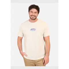 MAUI AND SONS - Polera MC Beachcomber Beige Hombre
