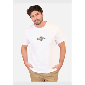 MAUI AND SONS - Polera MC Heritage Blanco Hombre