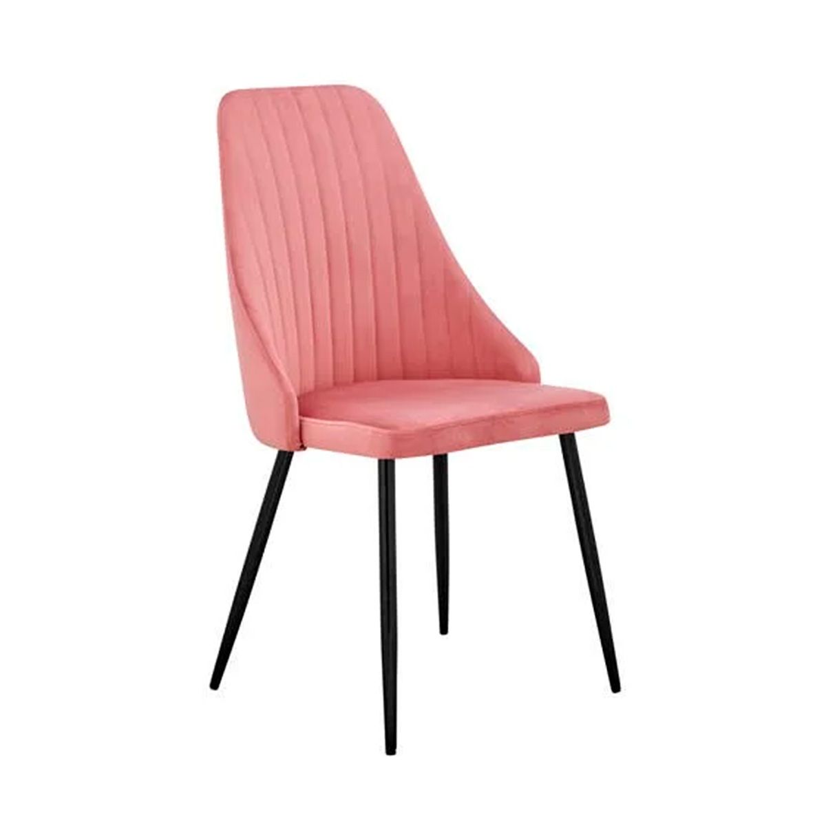 SDFIT - Set De 2x Sillas Comedor Terciopelo Rosado Modelo D19