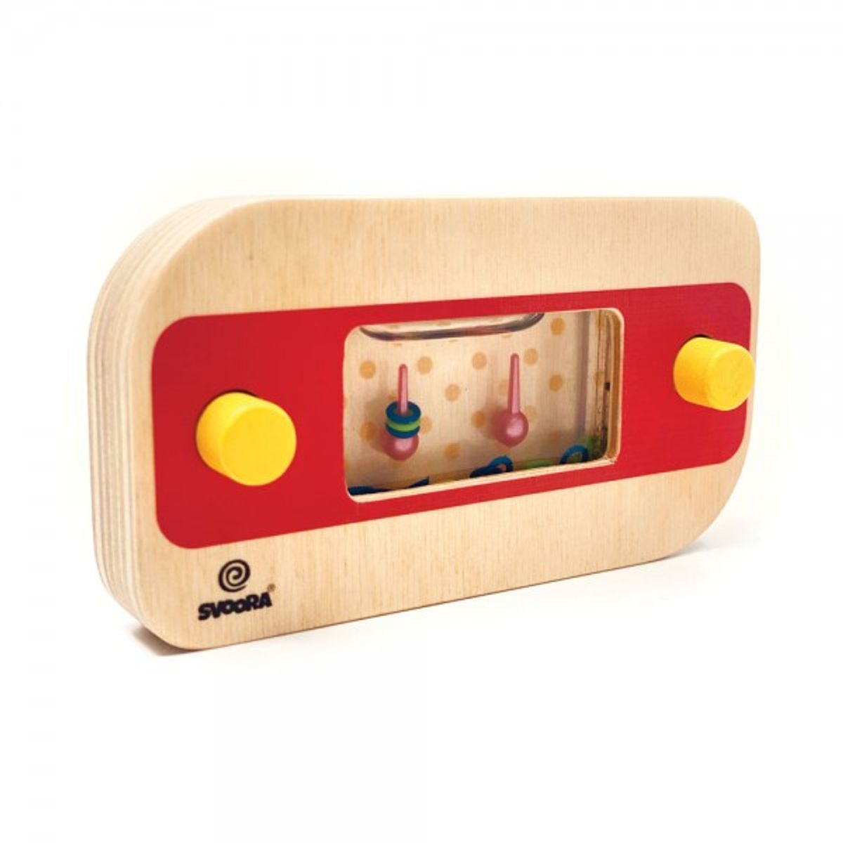 GALILEO - Clásico Juego de Argollas con Agua - Color Rojo