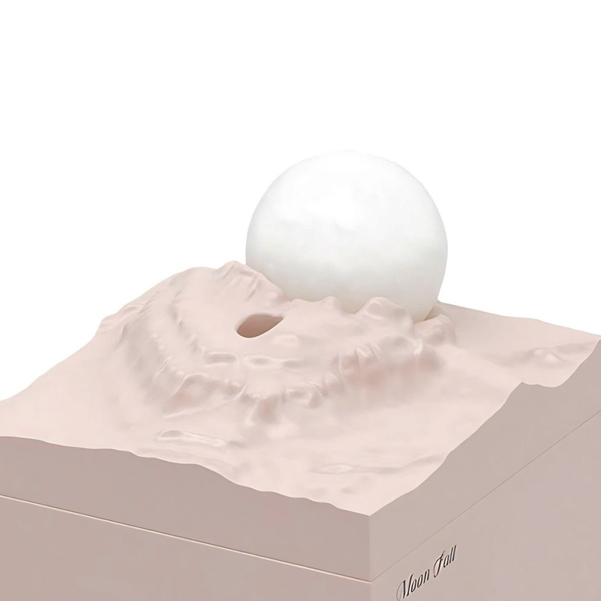 GENERICO - Humidificador Purificador de Aire Diseño Luna Rosa Hogar