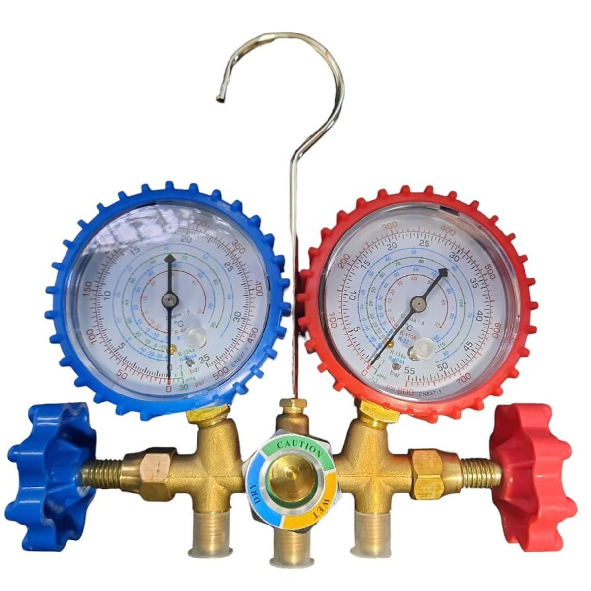 GENERICO - Manómetro R410a R134a R404a Incluye Mangueras