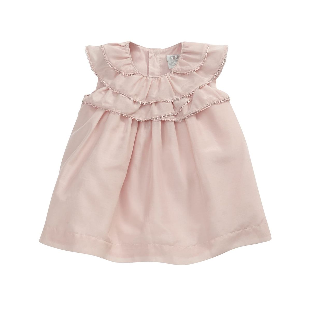 BBPRO - VESTIDO NIÑA ROSA 0-3M