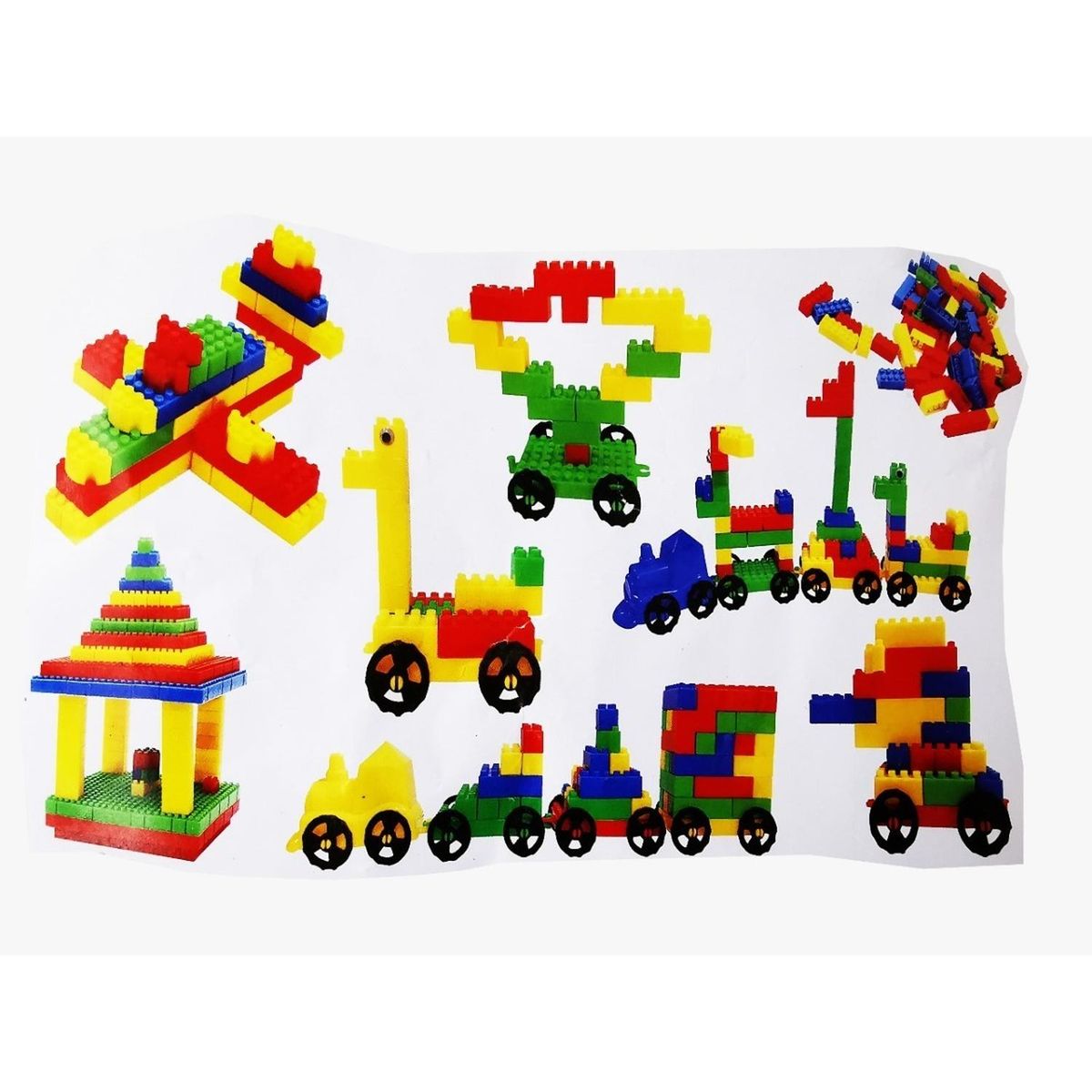 GENERICO - Juguete Didáctico Autos 5048 Bloques Educativo