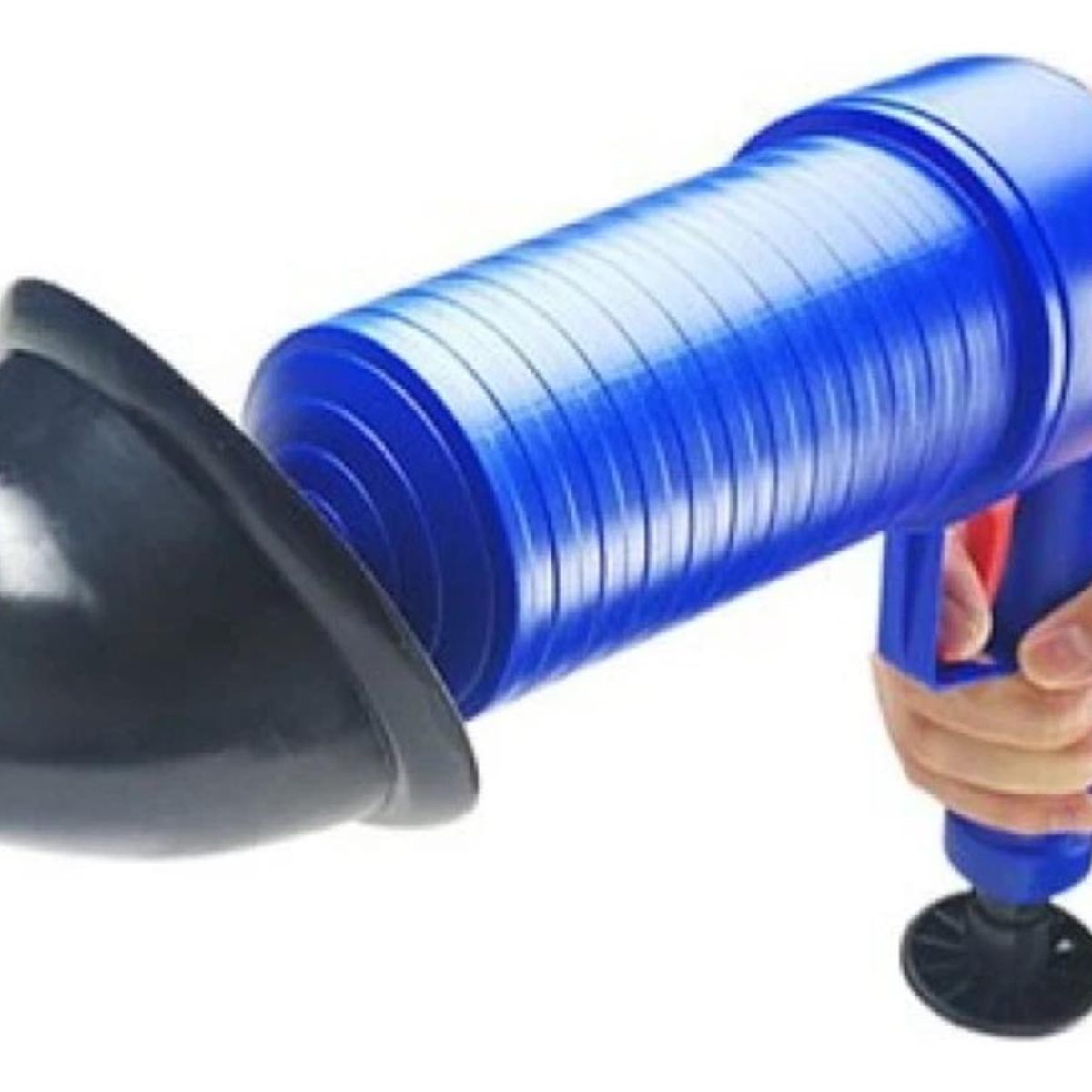 IMPORTCLICK - Pistola Destapa Cañerías Baño Automático - Azul Marino