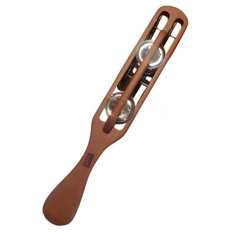 RMX - Tambourine with stick color marrón Rmx