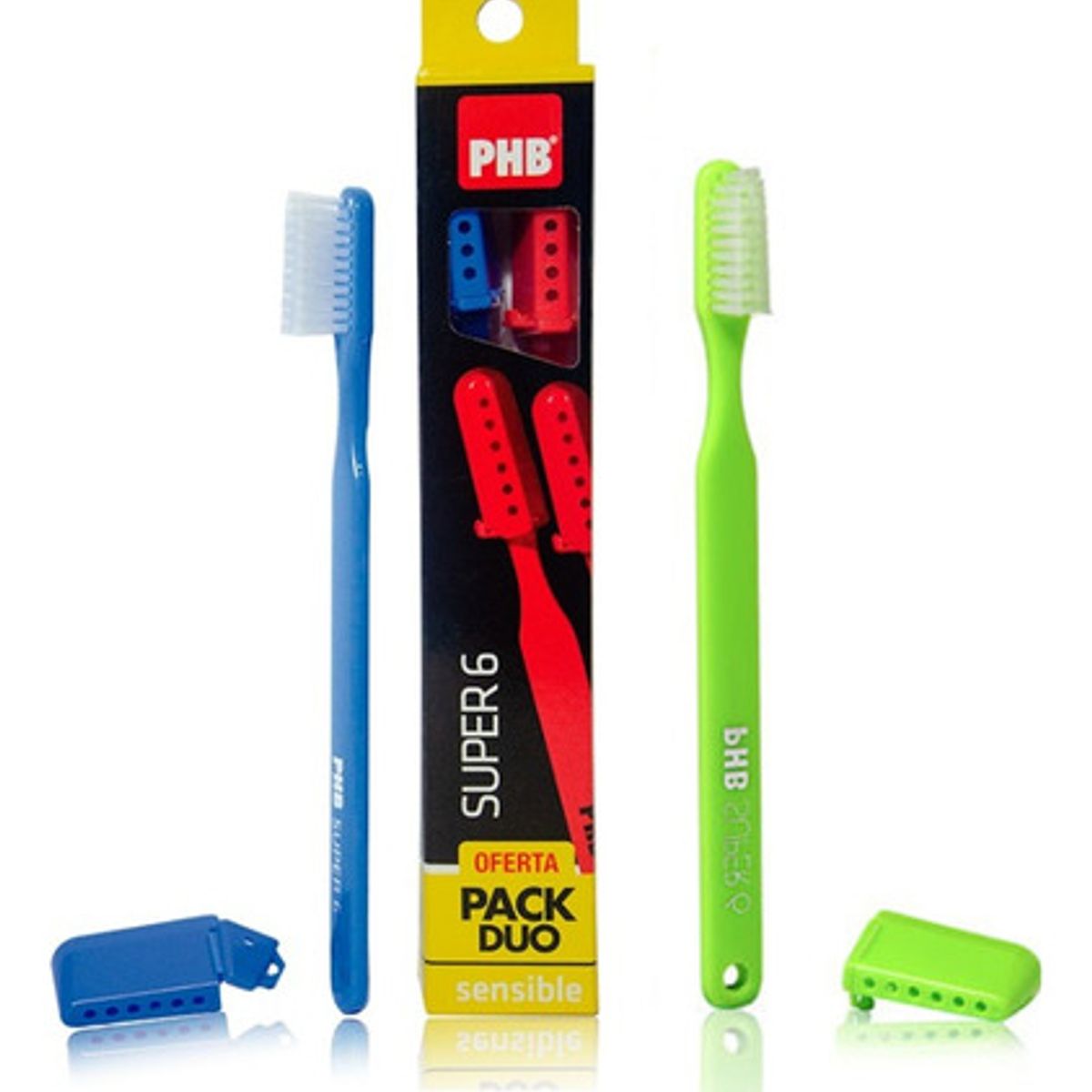 PHB - PHB CEPILLO SUPER 6 PACK DUO