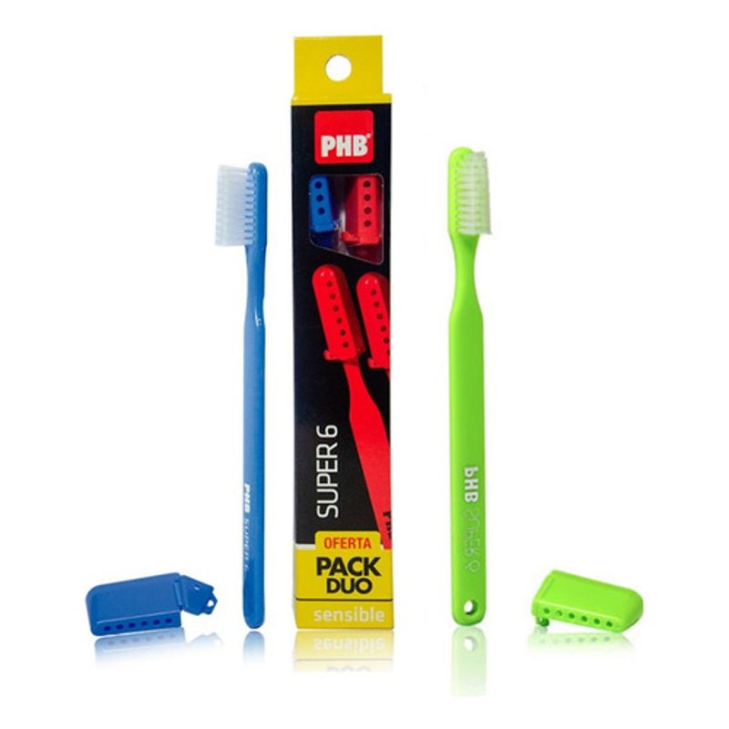 PHB - PHB CEPILLO SUPER 6 PACK DUO