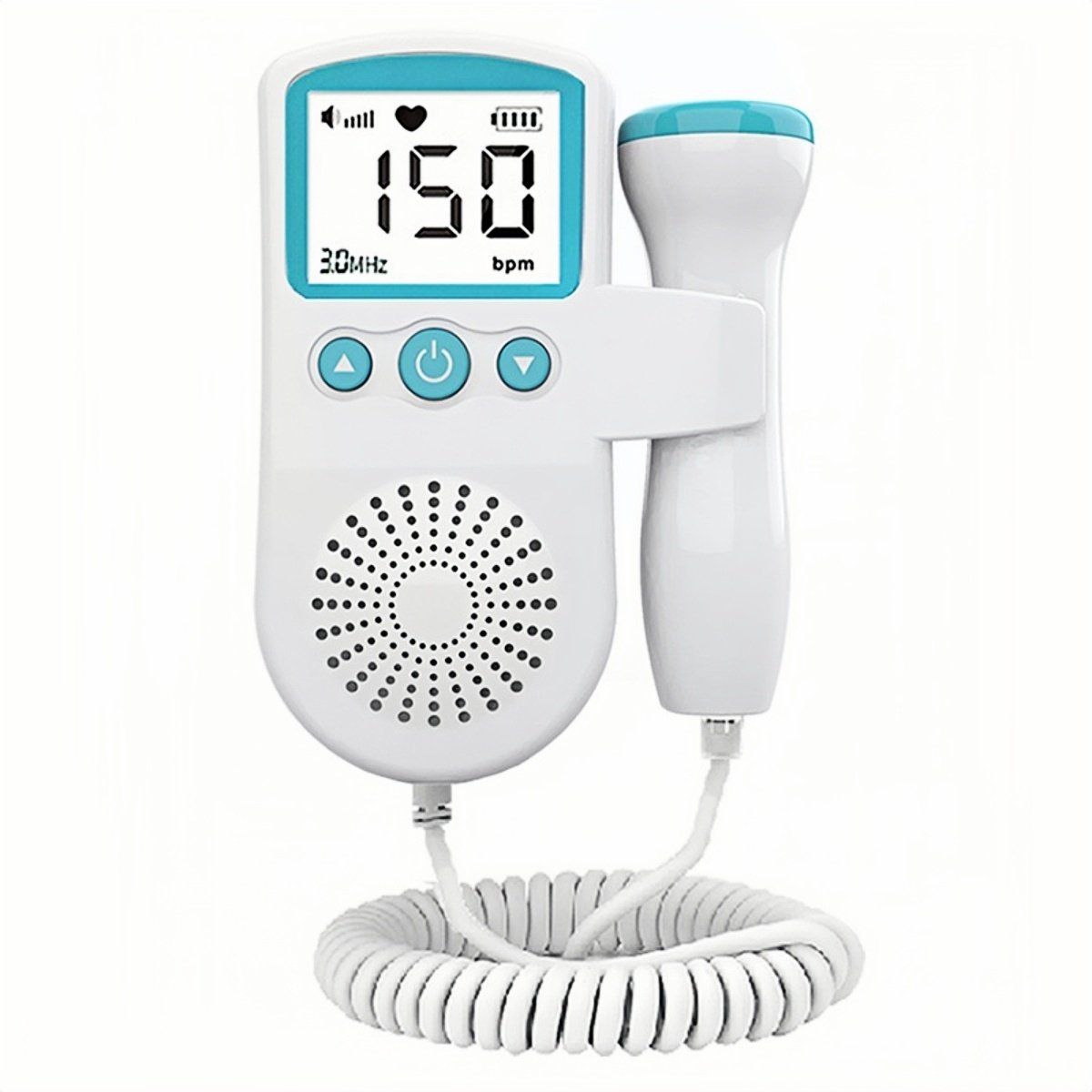 LUBABYCAS - Monitor Fetal Doppler Latidos Fetales Corazón Bebé By LuBabycas