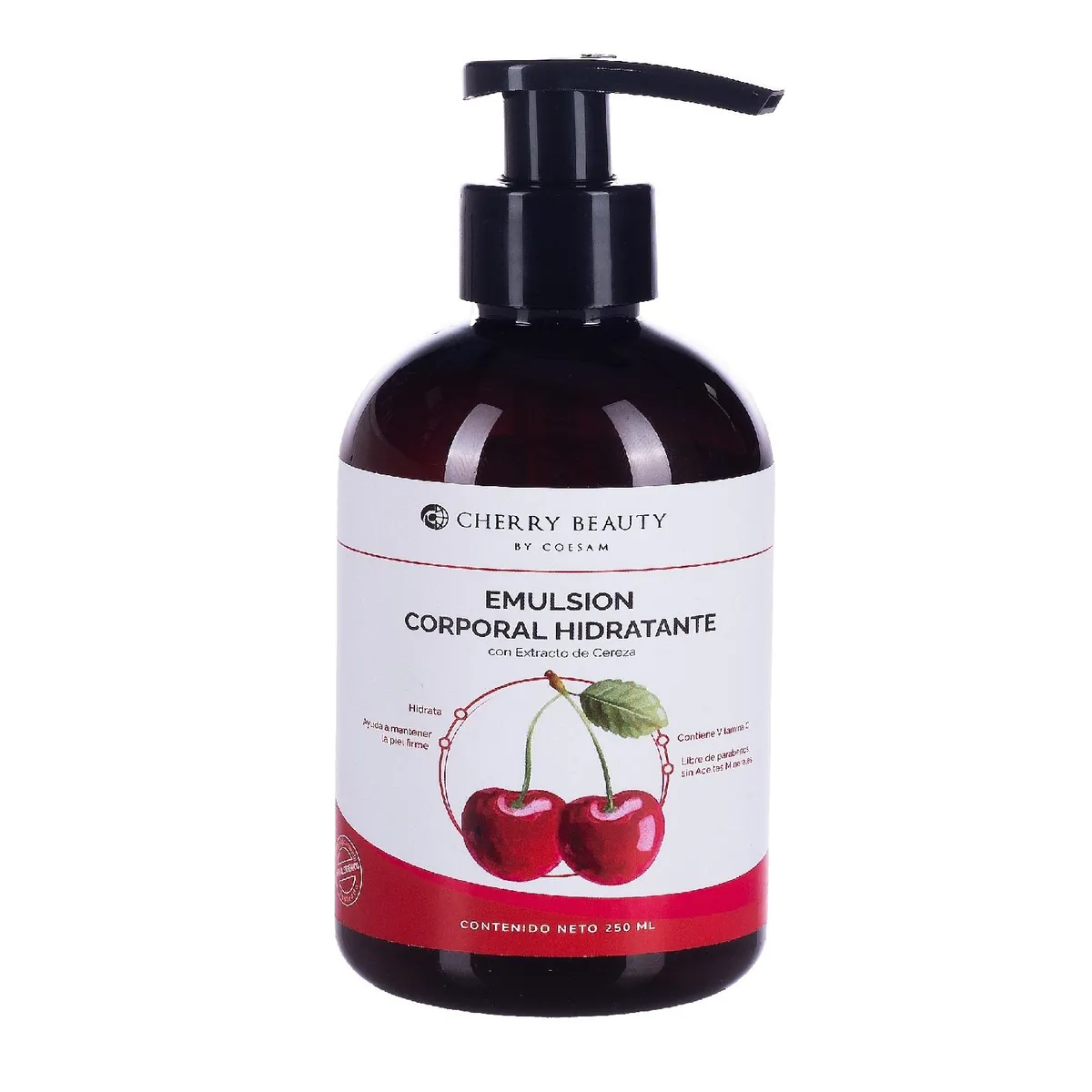 COESAM - Emulsión Corporal Hidratante con Extracto de Cereza y Urea.-