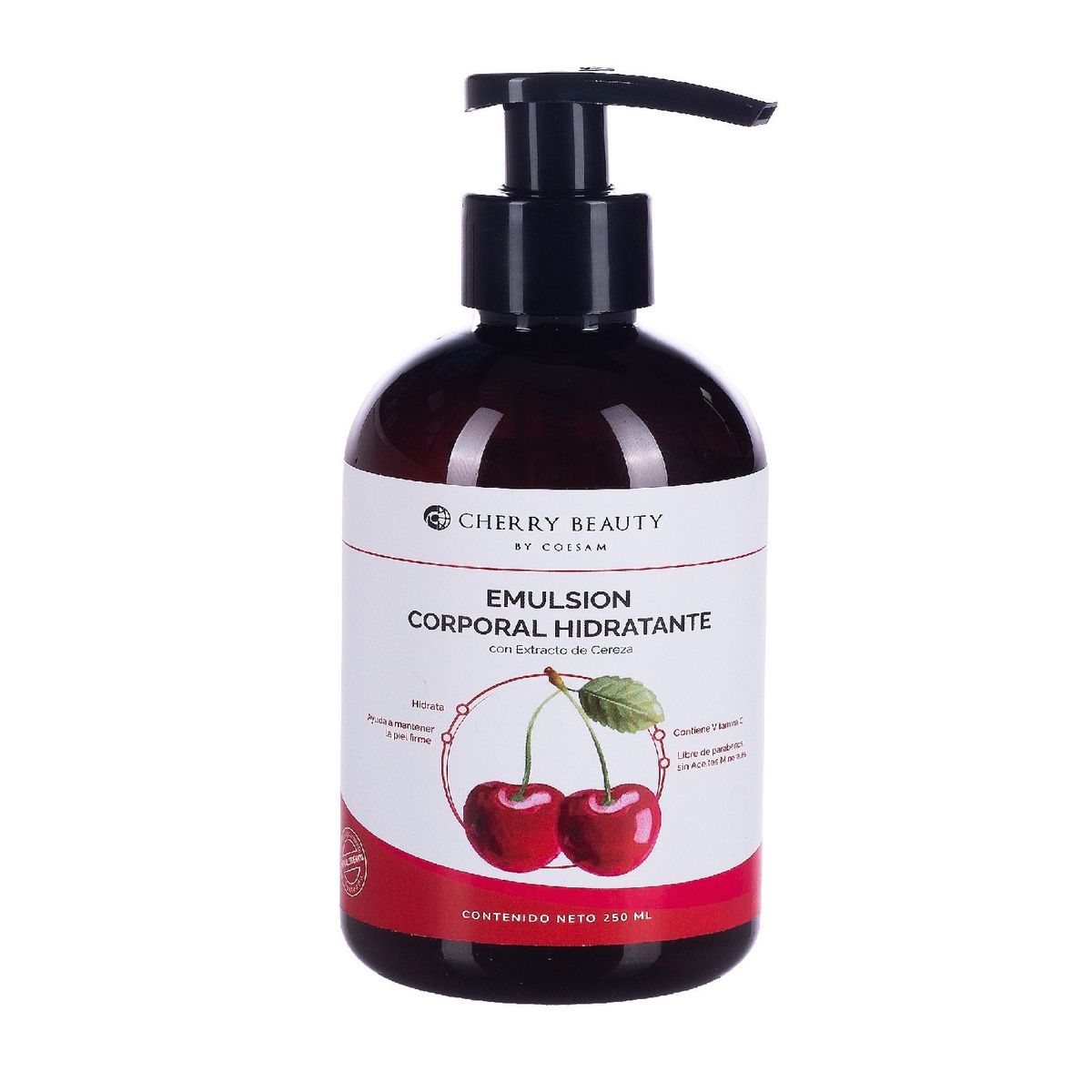 COESAM - Emulsión Corporal Hidratante con Extracto de Cereza y Urea.-