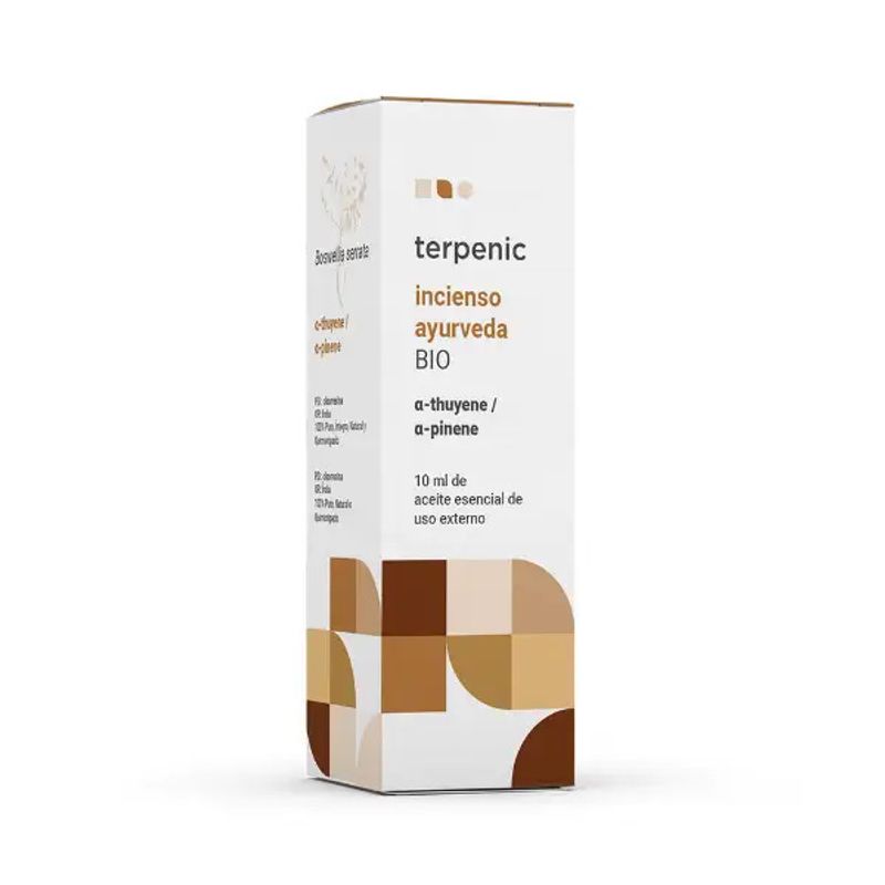 TERPENIC - Aceite Esencial de Incienso Ayurveda Bio 10ml