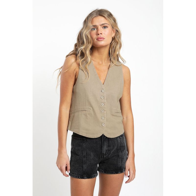 FROENS - Blusa Sandalo olivo.