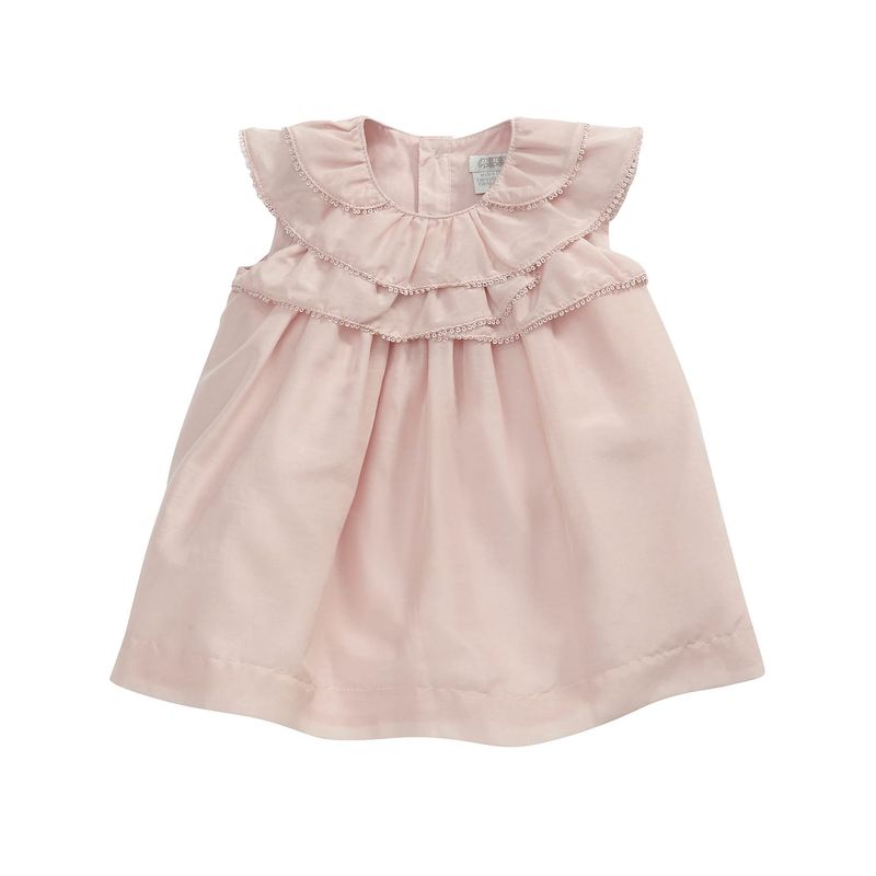 MAMAS & PAPAS - VESTIDO NIÑA ROSA 12-18M