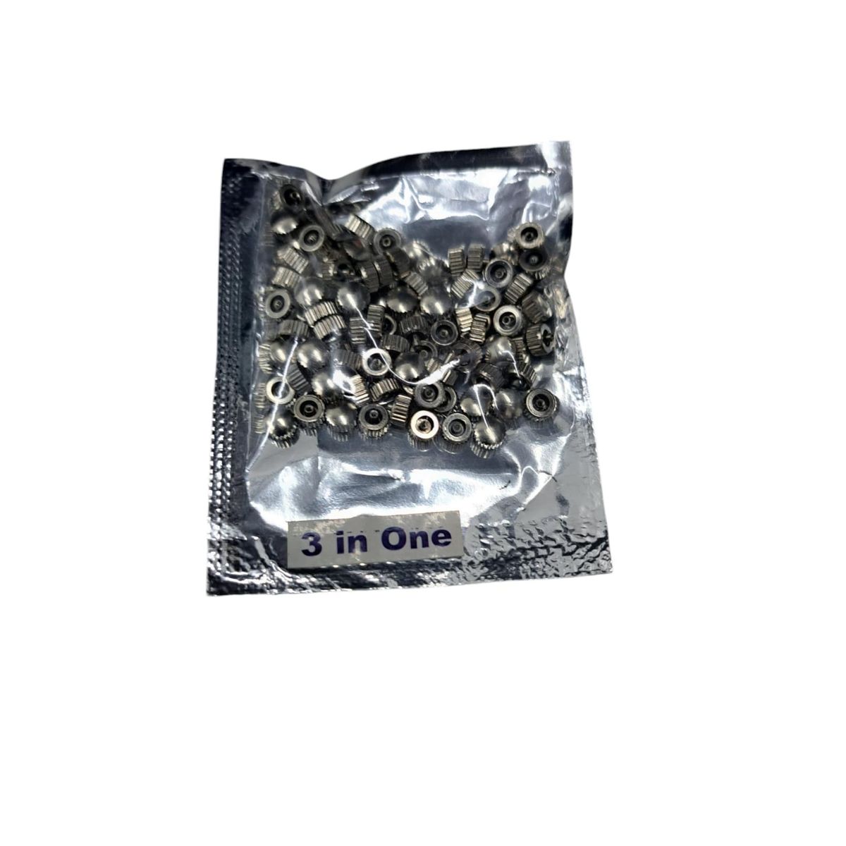 GENERICO - Coronas Para Relojes Plateadas