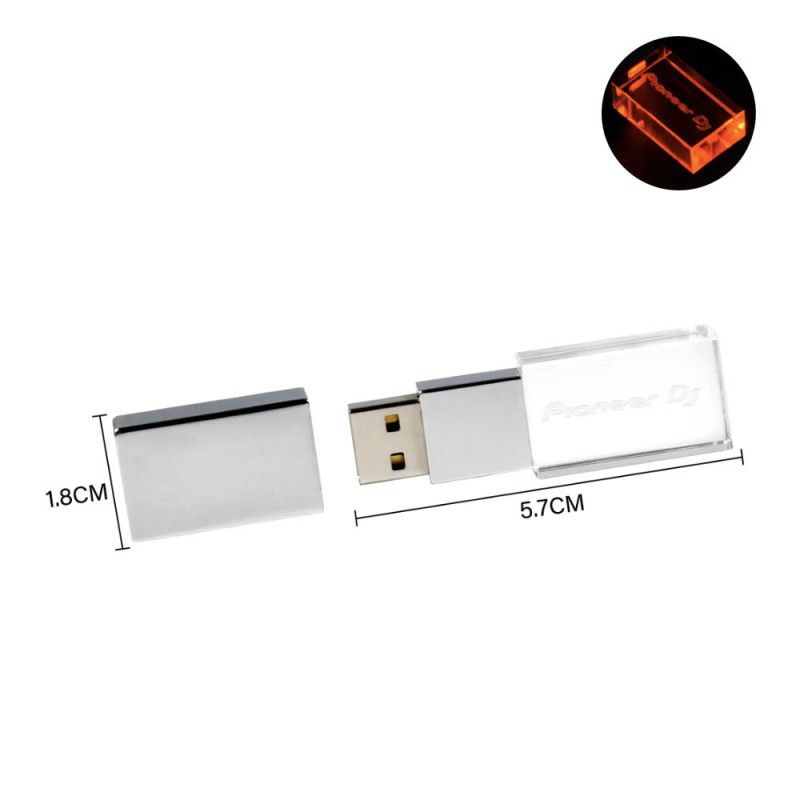 GENERICO - Pendrive USB 128GB Color Rojo Beat Tools