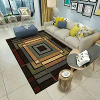 ALFOMBRA PARA LIVING ANTIDESLIZANTE CON DISEÑOS TRIDIMENCIONALES