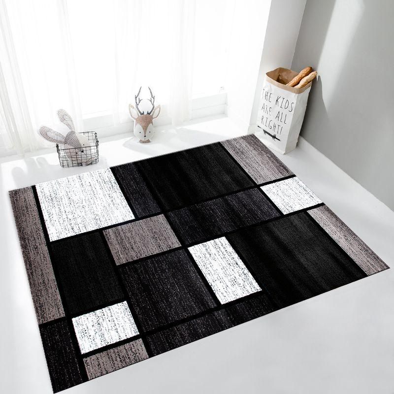 GENERICO - ALFOMBRA PARA LIVING ANTIDESLIZANTE CON DISEÑOS TRIDIMENCIONALES