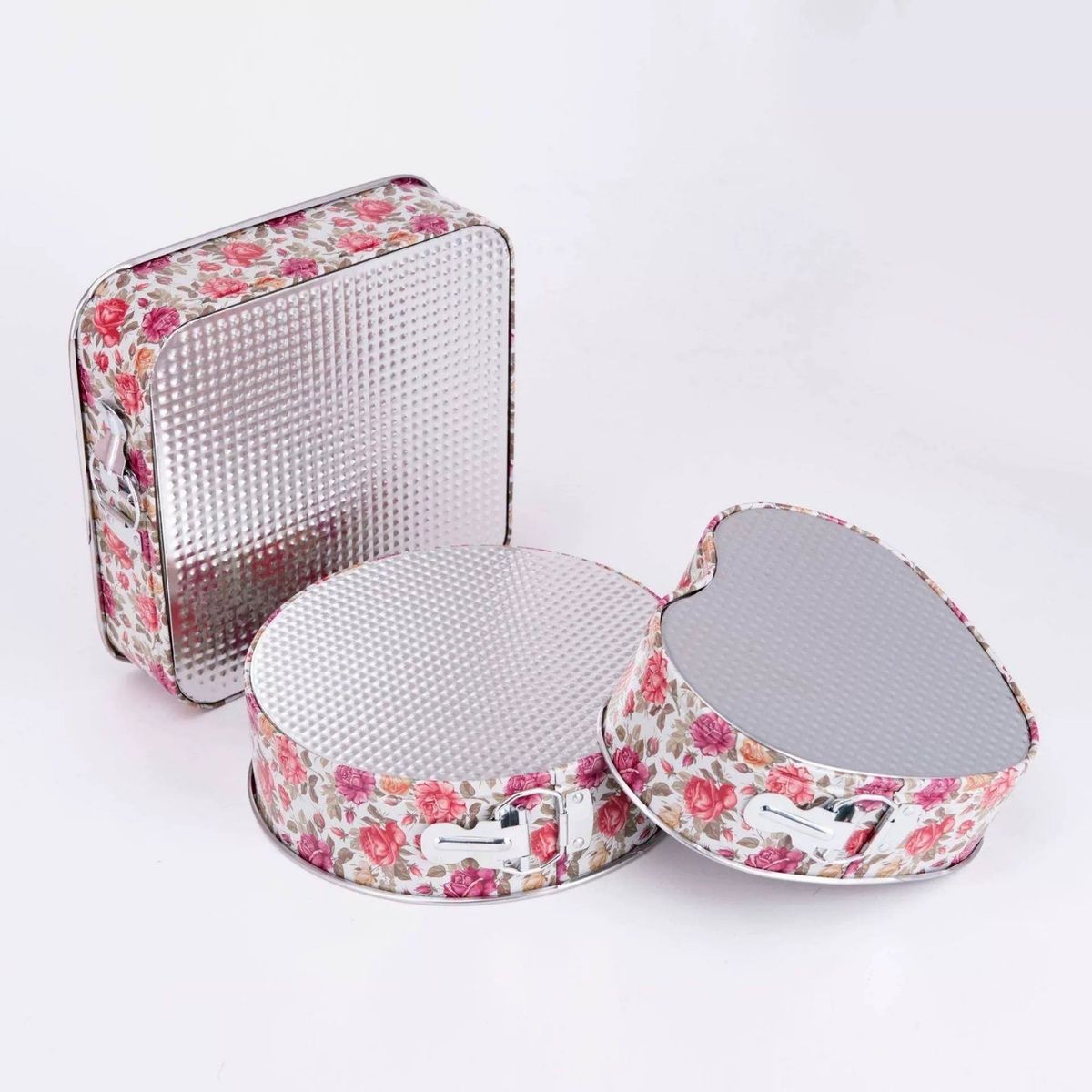 HOMESTAR - Set 3 Moldes Repostería Torta Antiadherente