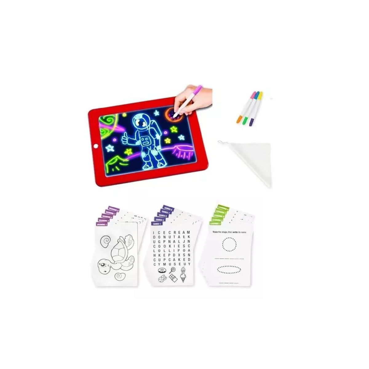 ANGELES DEL HOGAR - Pizarra Mágica Deluxe