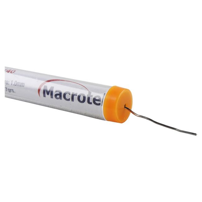 MACROTEL - Soldadura de lápiz Macrotel 60/40 17 gr