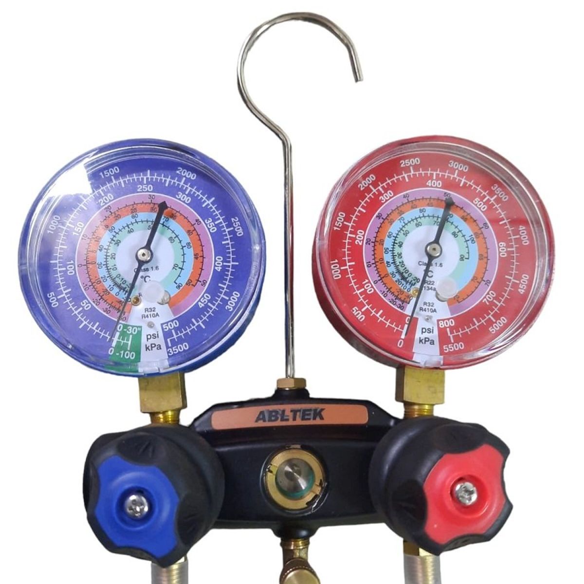 GENERICO - Manómetro R410a R32 R22 R134a Incluye Mangueras