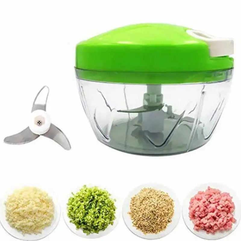 GENERICO - Cortador triturador manual de alimentos