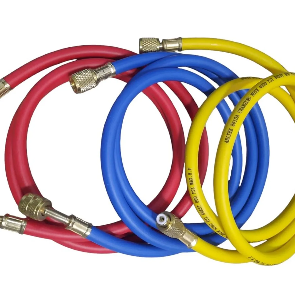 GENERICO - Mangueras Para Manometro manifold Pack De 3 Pcs